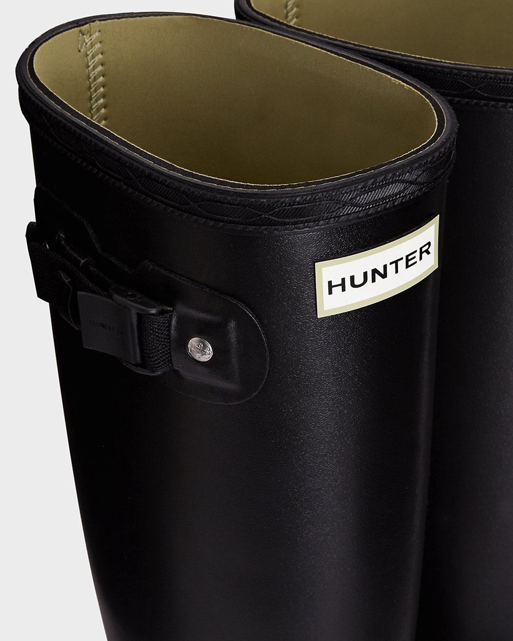 Botas De Altas Hunter Mujer Norris Field Neoprene Lined - Negras - Argentina 7183XNHBZ